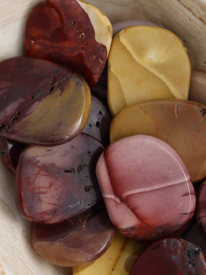 20pc Mookaite Smooth Stones - Expert Wholesale and Supplier of Wholesale Crystals & Bulk Gemstones, []