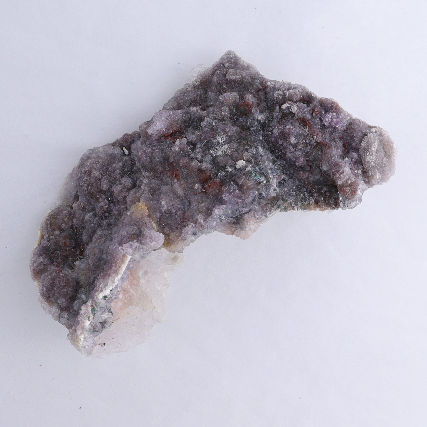 Amethyst Flower Clusters Set of 3