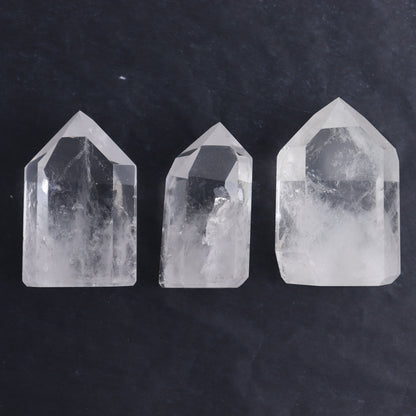 Clear Quartz Points Set of 5 - Expert Wholesale and Supplier of Wholesale Crystals & Bulk Gemstones, ["Clear Quartz","Points","Quartz","Towers"]