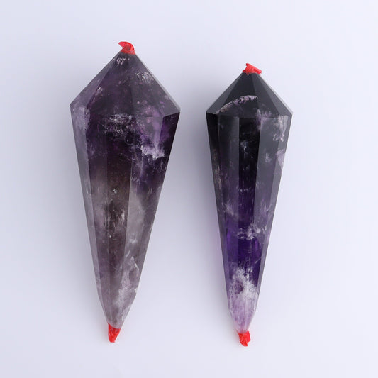 Amethyst Double Points Set of 2 - Expert Wholesale and Supplier of Wholesale Crystals & Bulk Gemstones, ["Amethyst","Brazil","Double Points","Points"]