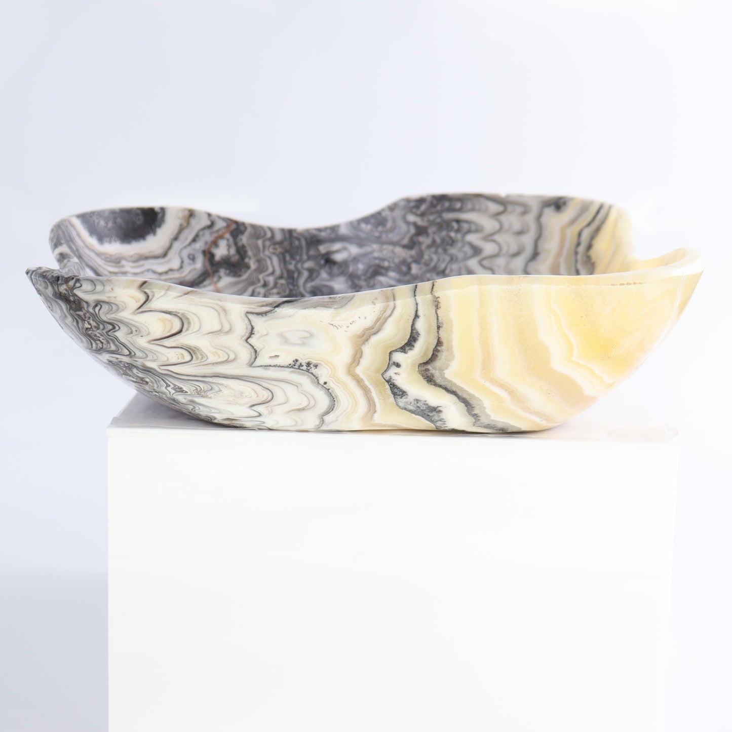 Zebra Onyx Bowl - Expert Wholesale and Supplier of Wholesale Crystals & Bulk Gemstones, ["Bowls","Mexico","onyx"]