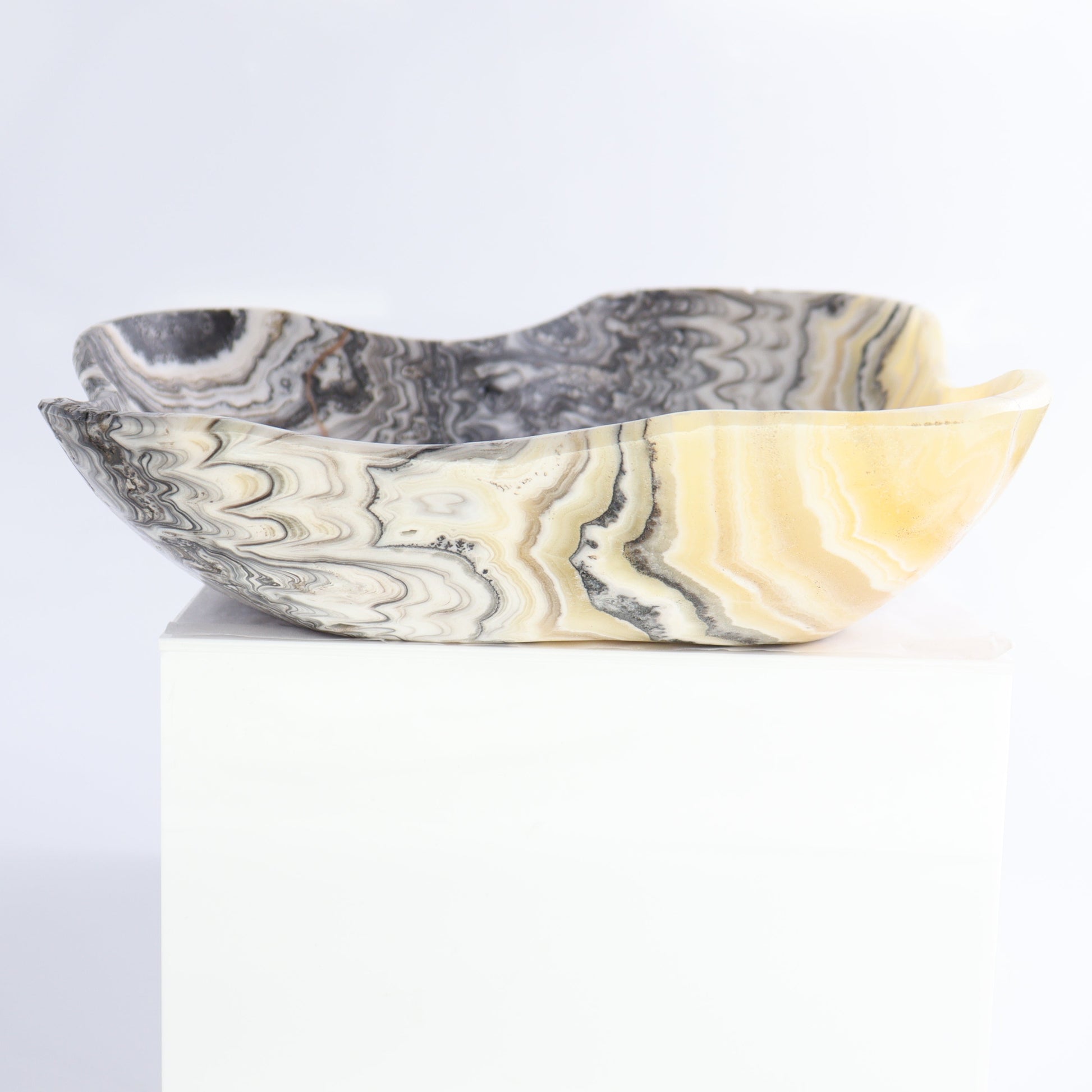 Zebra Onyx Bowl - Expert Wholesale and Supplier of Wholesale Crystals & Bulk Gemstones, ["Bowls","Mexico","onyx"]