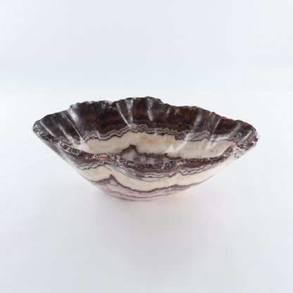 Mexican Onyx/Calcite Bowl 15"