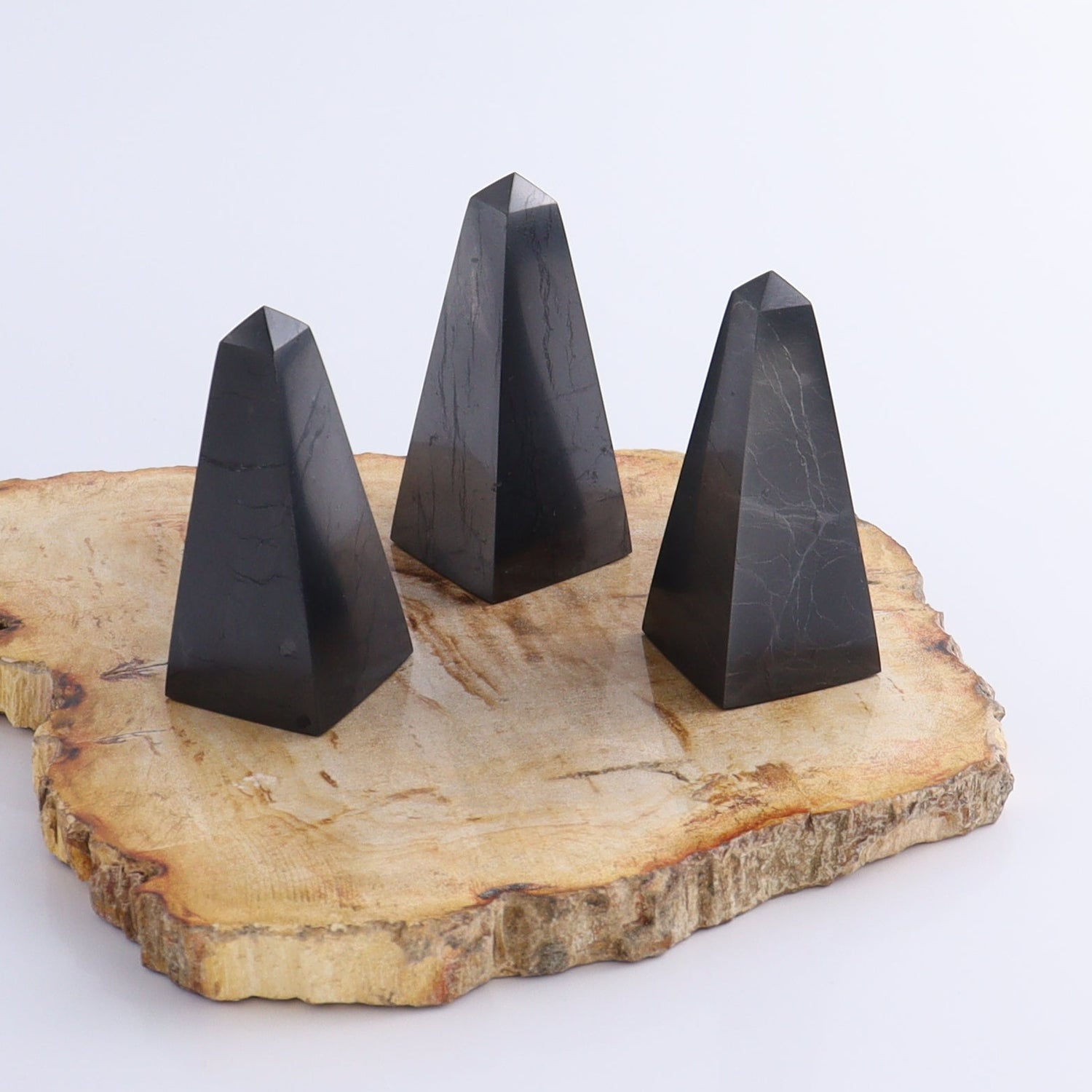 One Shungite Tower - Expert Wholesale and Supplier of Wholesale Crystals & Bulk Gemstones, ["Russia","Shungite","Towers"]