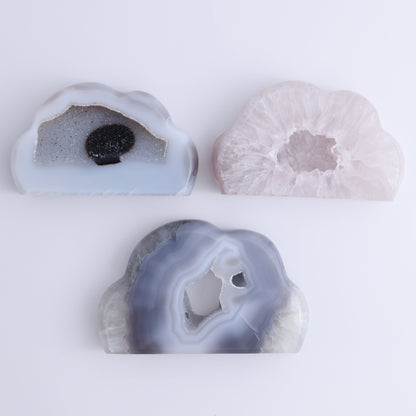 Agate Clouds Set of 6 - Expert Wholesale and Supplier of Wholesale Crystals & Bulk Gemstones, ["Agate","Clouds"]