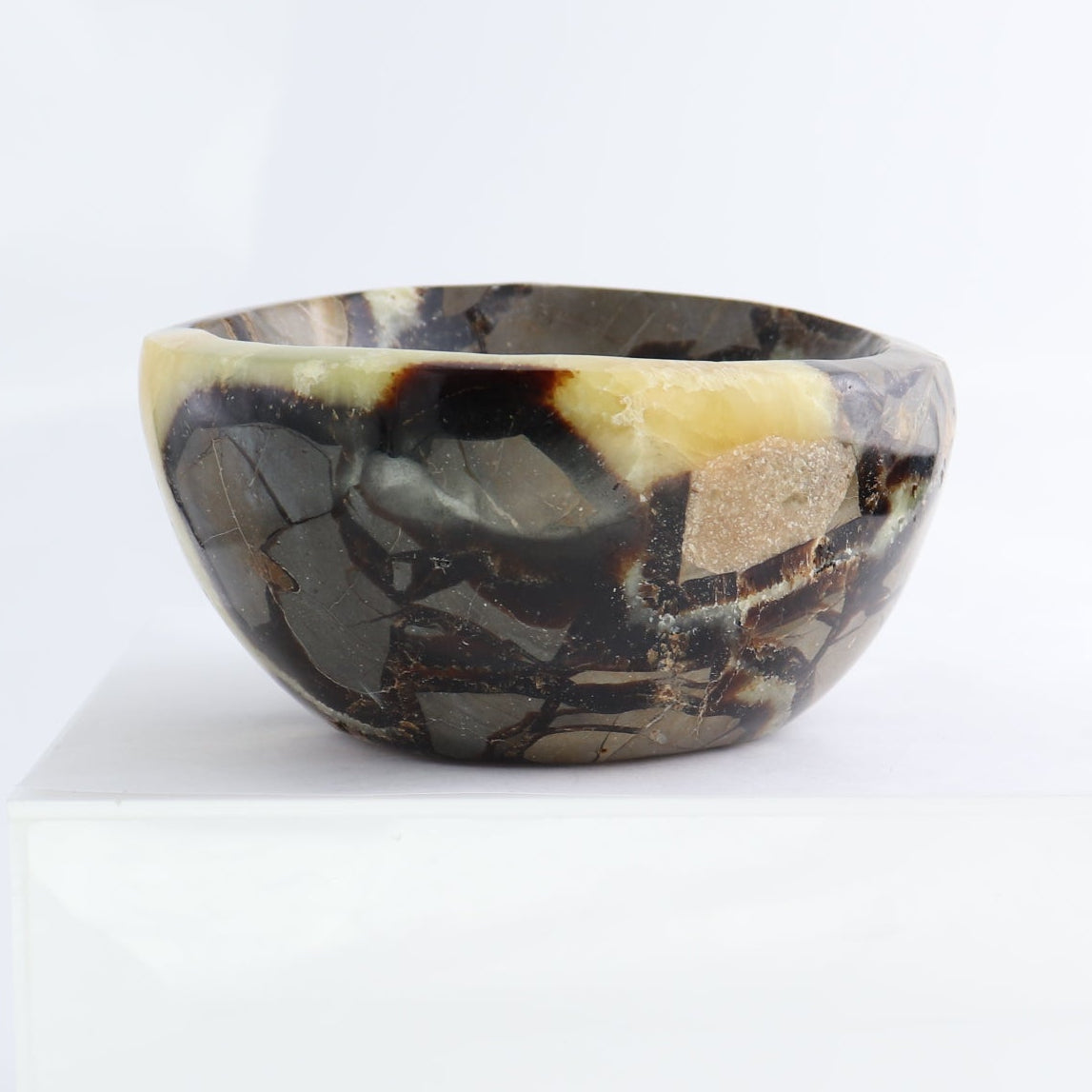 Septarian Bowl 5" | Mi Esperanza Minerals | Supplier of Crystals and Onyx
