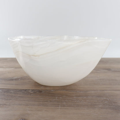 Mexican Onyx/Calcite Bowl 12"