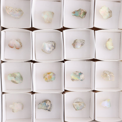 Ethiopian Opal Set of 24 - Expert Wholesale and Supplier of Wholesale Crystals & Bulk Gemstones, ["Ethiopia","ethiopian opal","Opal"]