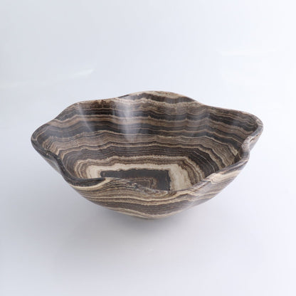 Mexican Onyx/Calcite Bowl 11"