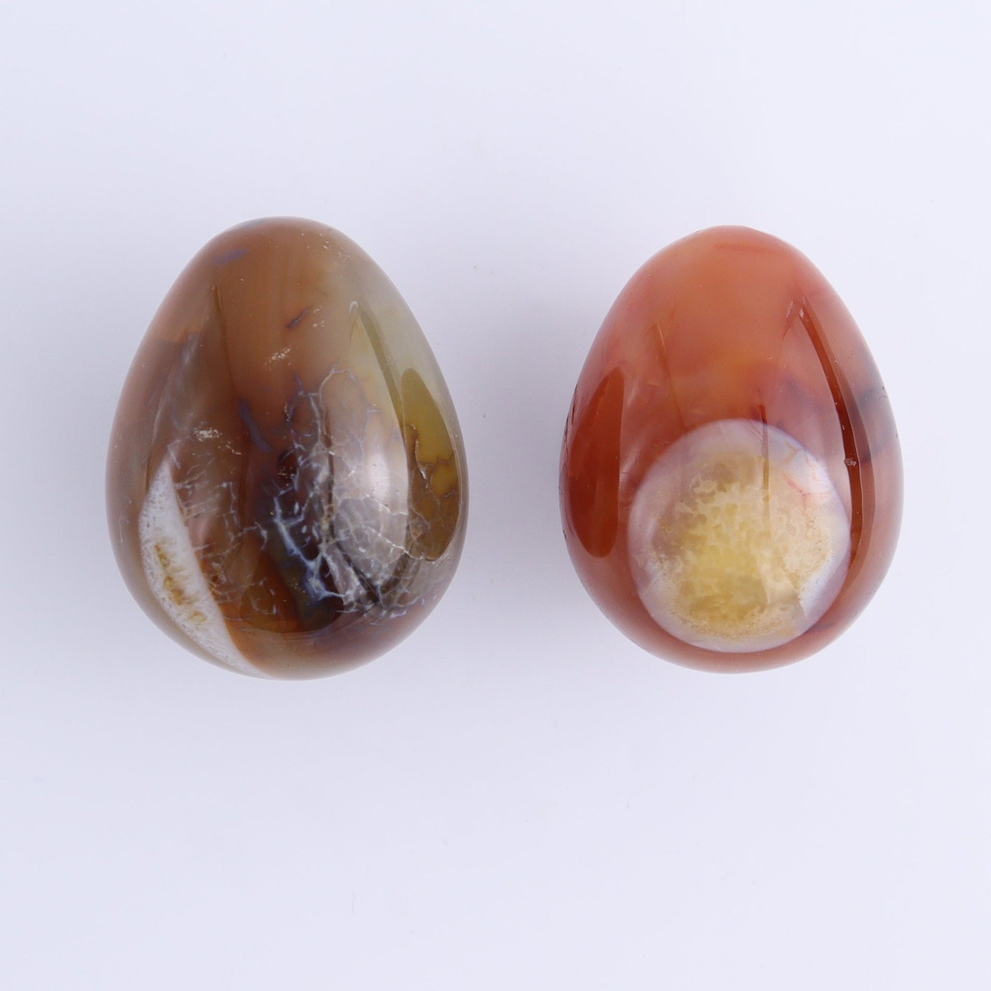 Carnelian Eggs Set of 12 - Expert Wholesale and Supplier of Wholesale Crystals & Bulk Gemstones, ["carnelian","Eggs","Madagascar"]