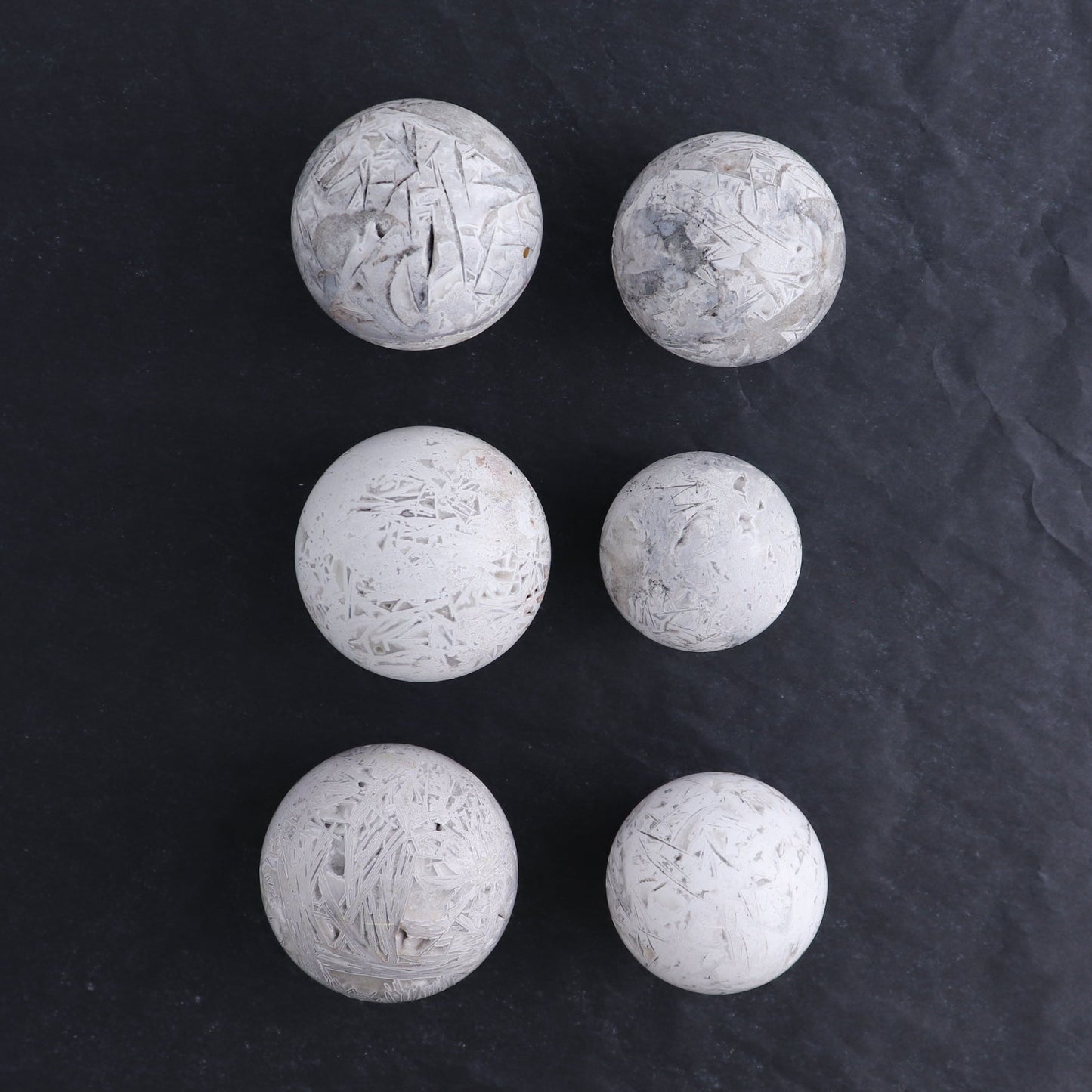 Agate Spheres Set of 6 | Mi Esperanza Minerals | Supplier of Crystals and Onyx