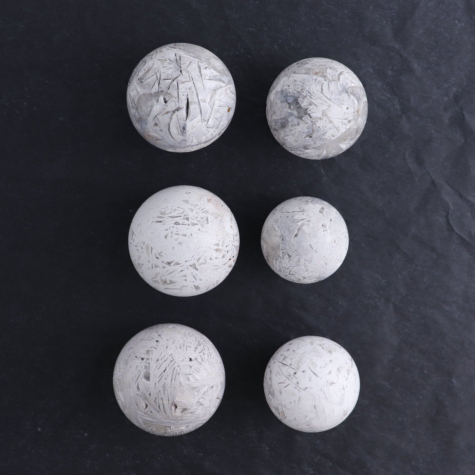 Agate Spheres Set of 6 | Mi Esperanza Minerals | Supplier of Crystals and Onyx