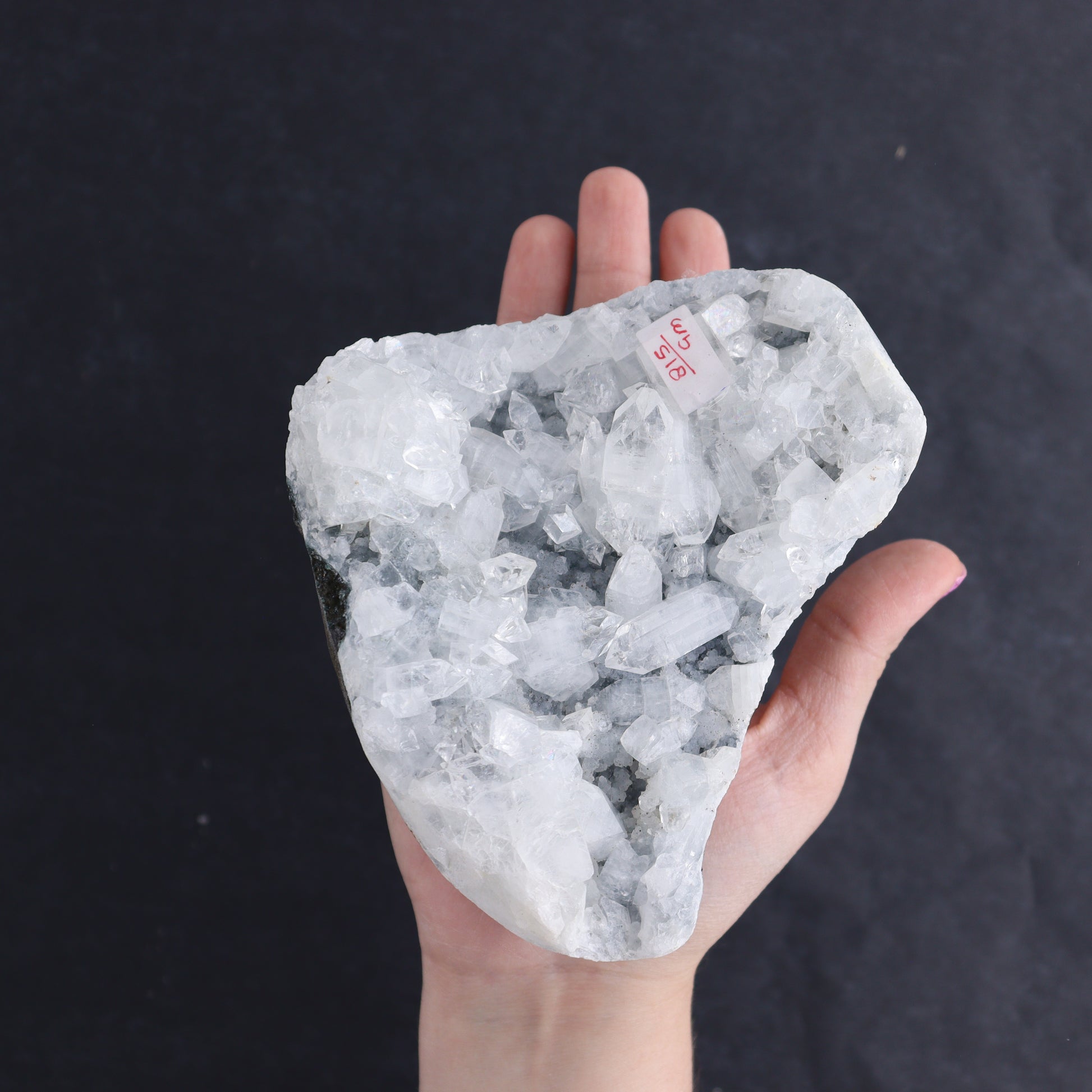 Apophyllite Clusters Set of 6 - Expert Wholesale and Supplier of Wholesale Crystals & Bulk Gemstones, ["Apophyllite","close_50","Clusters","Flats"]