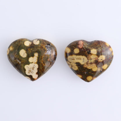 Ocean Jasper Hearts Set of 10
