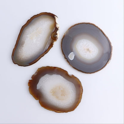 Agate Slices Set of 9 - Expert Wholesale and Supplier of Wholesale Crystals & Bulk Gemstones, ["Agate","Slices and Slabs"]