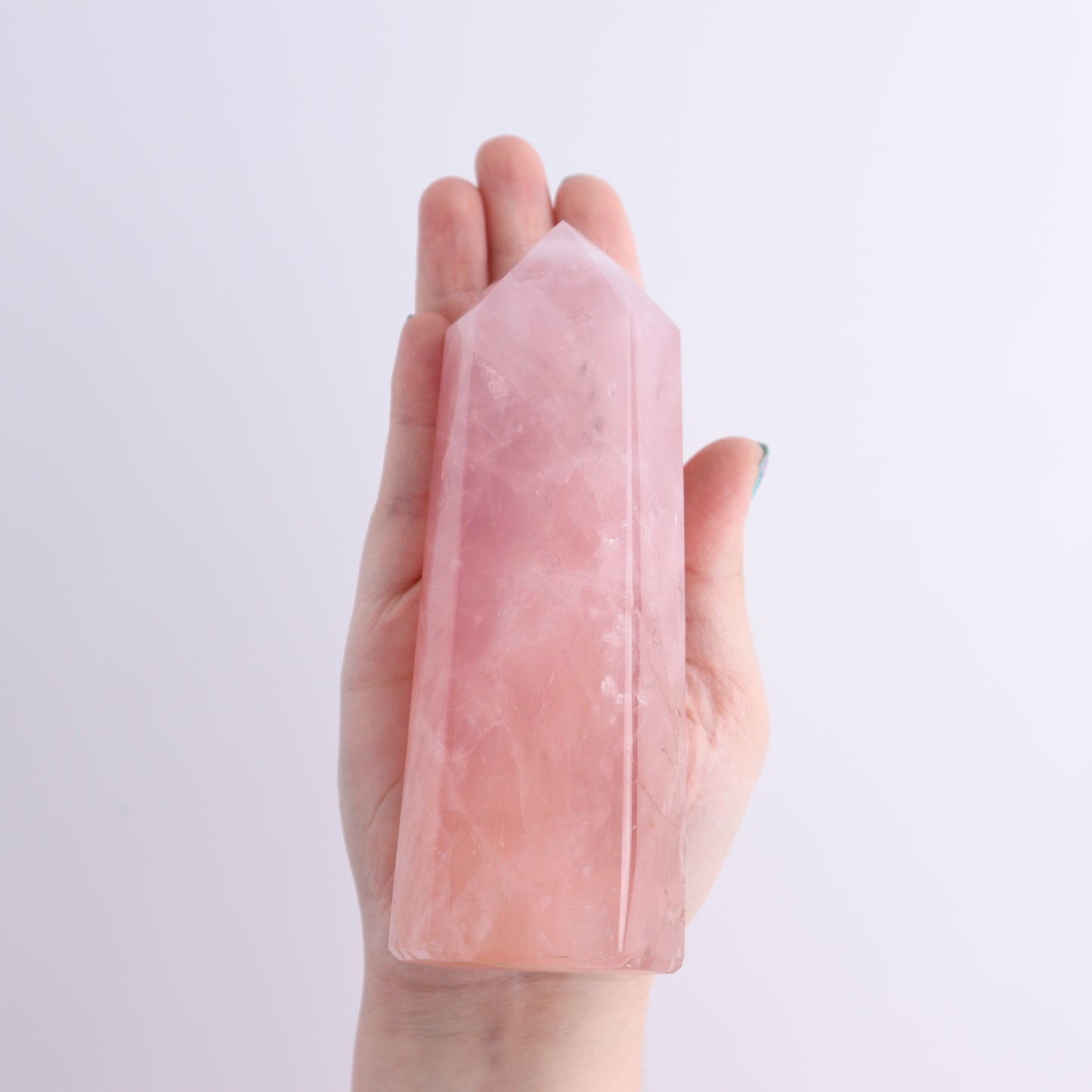 Rose Quartz Towers Set of 8 - Expert Wholesale and Supplier of Wholesale Crystals & Bulk Gemstones, ["Rose Quartz","Towers"]