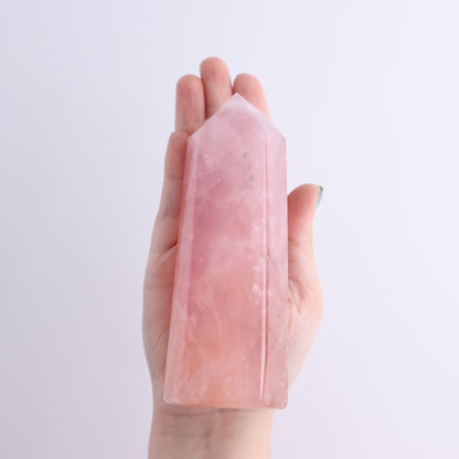 Rose Quartz Towers Set of 8 - Expert Wholesale and Supplier of Wholesale Crystals & Bulk Gemstones, ["Rose Quartz","Towers"]