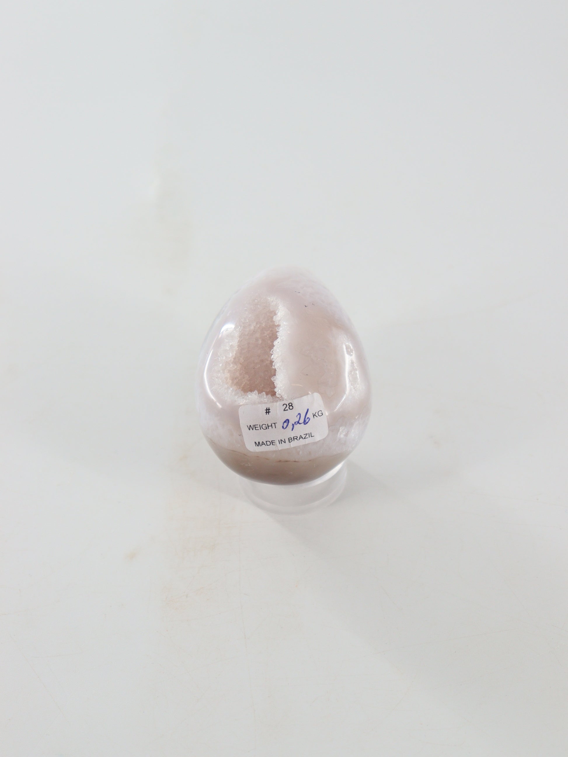 Agate Eggs Set of 2 - Expert Supplier of Wholesale Crystals & Bulk Gemstones