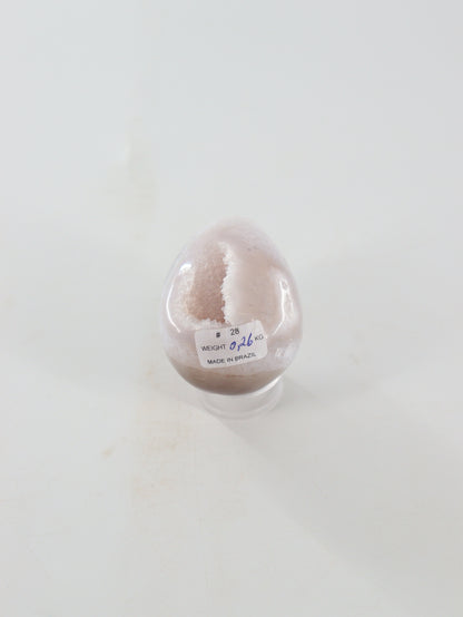 Agate Eggs Set of 2 - Expert Supplier of Wholesale Crystals & Bulk Gemstones