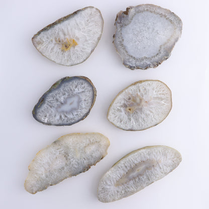 Agate Slices Set of 6 - Expert Wholesale and Supplier of Wholesale Crystals & Bulk Gemstones, ["Agate","Brazil","Slices and Slabs"]