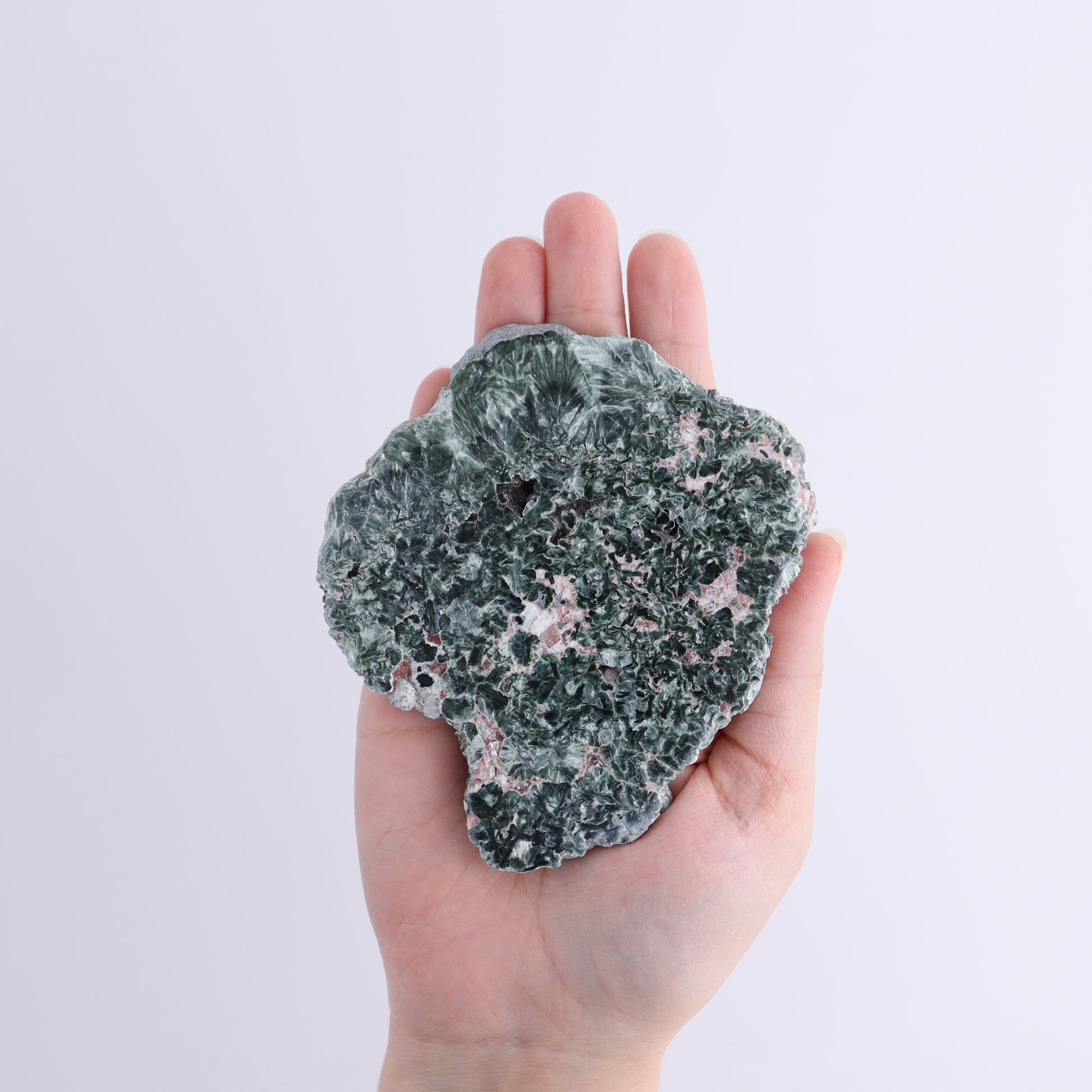 Seraphinite Slices Set of 6 - Expert Wholesale and Supplier of Wholesale Crystals & Bulk Gemstones, ["Seraphinite","Slices and Slabs"]