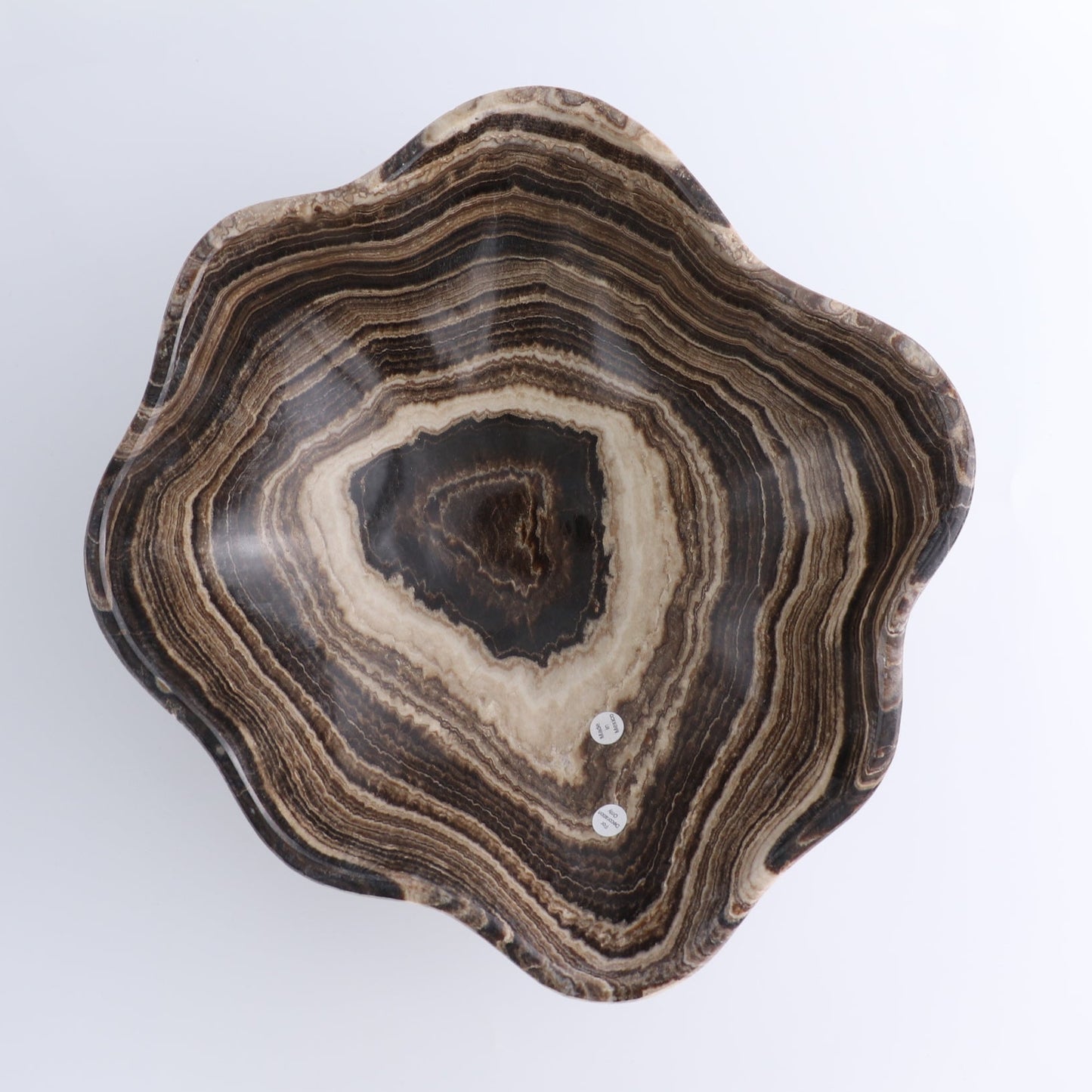 Mexican Onyx/Calcite Bowl 11"