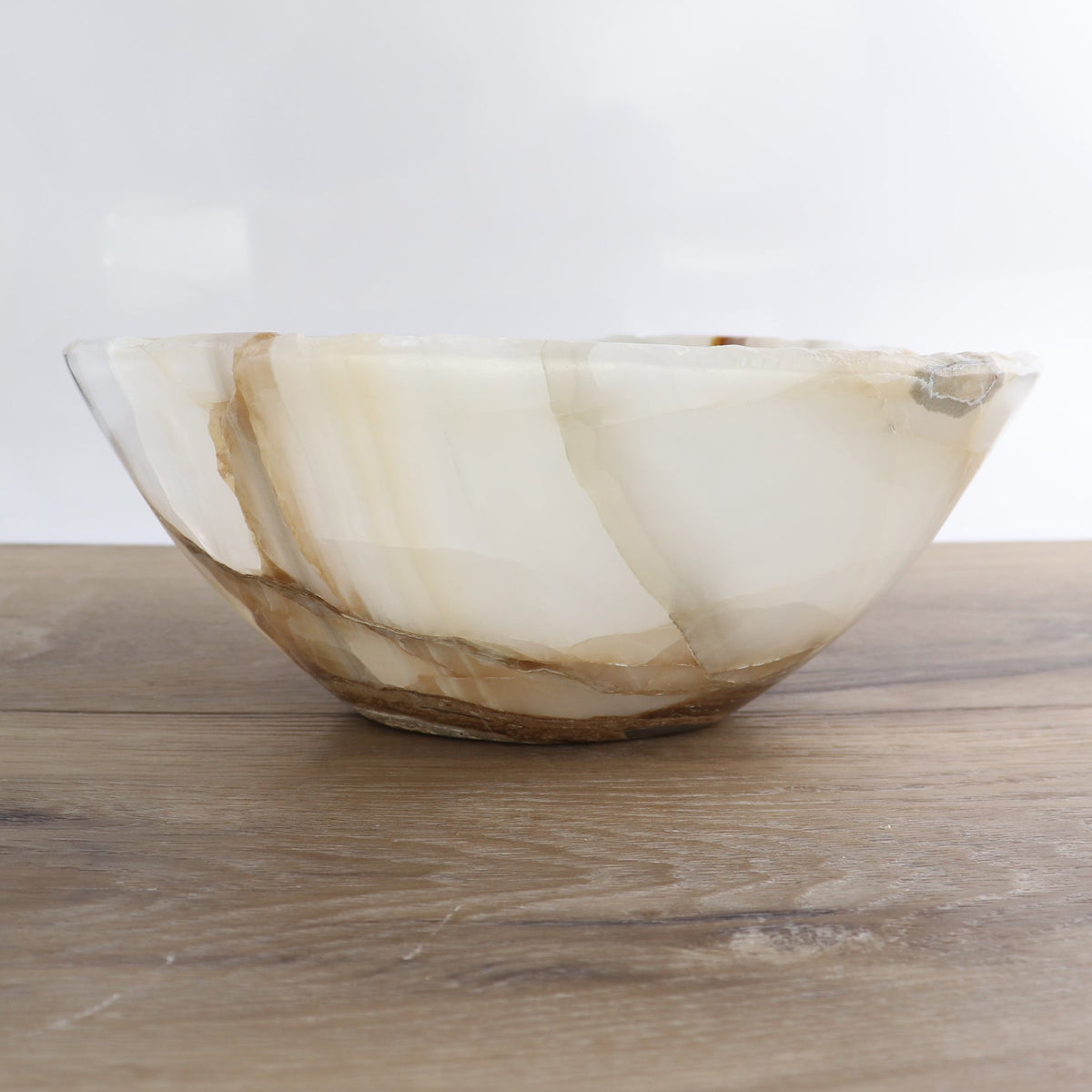 Mexican Onyx/Calcite Bowl 10"