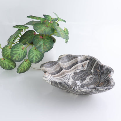 Mexican Onyx/Calcite Bowl 9" | Mi Esperanza Minerals | Supplier of Crystals and Onyx