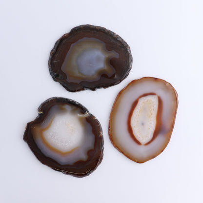 Agate Slices Set of 9 - Expert Wholesale and Supplier of Wholesale Crystals & Bulk Gemstones, ["Agate","Slices and Slabs"]