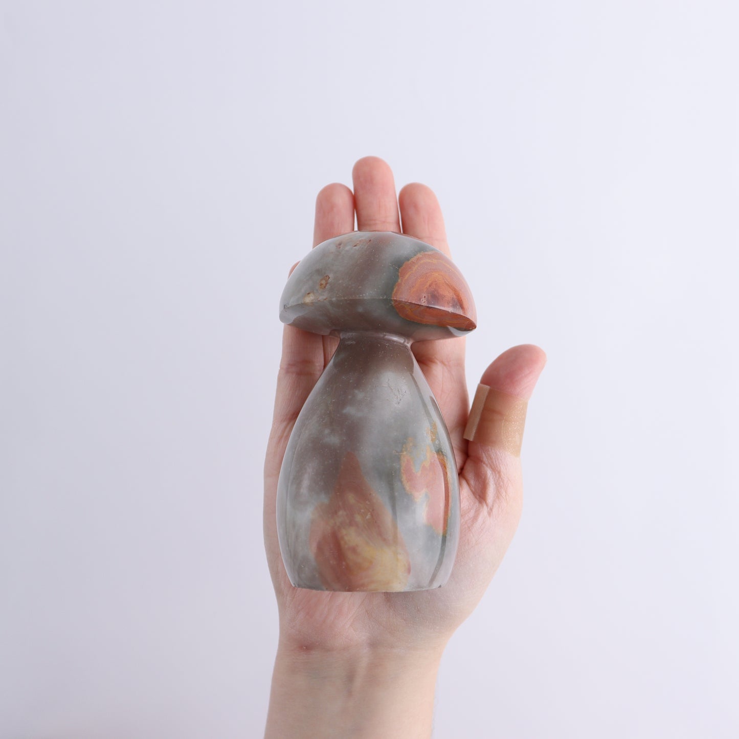 Polychrome Jasper Mushrooms Set of 4 - Expert Wholesale and Supplier of Wholesale Crystals & Bulk Gemstones, ["jasper","Madagascar","Polychrome Jasper"]