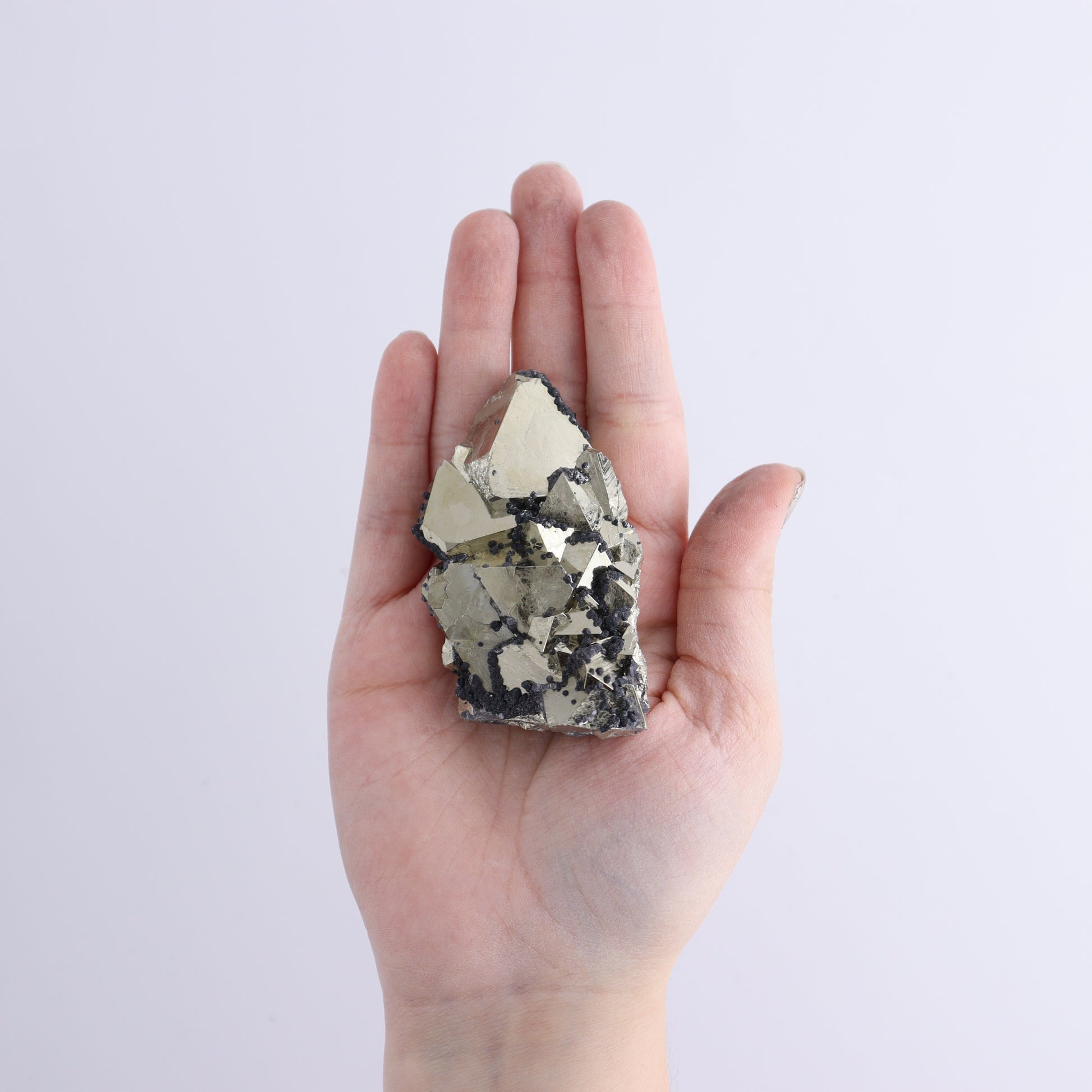 Octahedral Pyrite Clusters Set of 12 - Expert Wholesale and Supplier of Wholesale Crystals & Bulk Gemstones, ["Clusters","Octahedral Pyrite","Peru","Pyrite"]