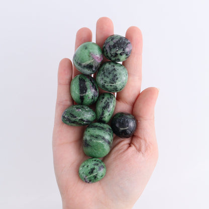 Ruby Zoisite Tumbles 1 kg Set - Expert Wholesale and Supplier of Wholesale Crystals & Bulk Gemstones, ["Ruby Zoisite","tumbles"]