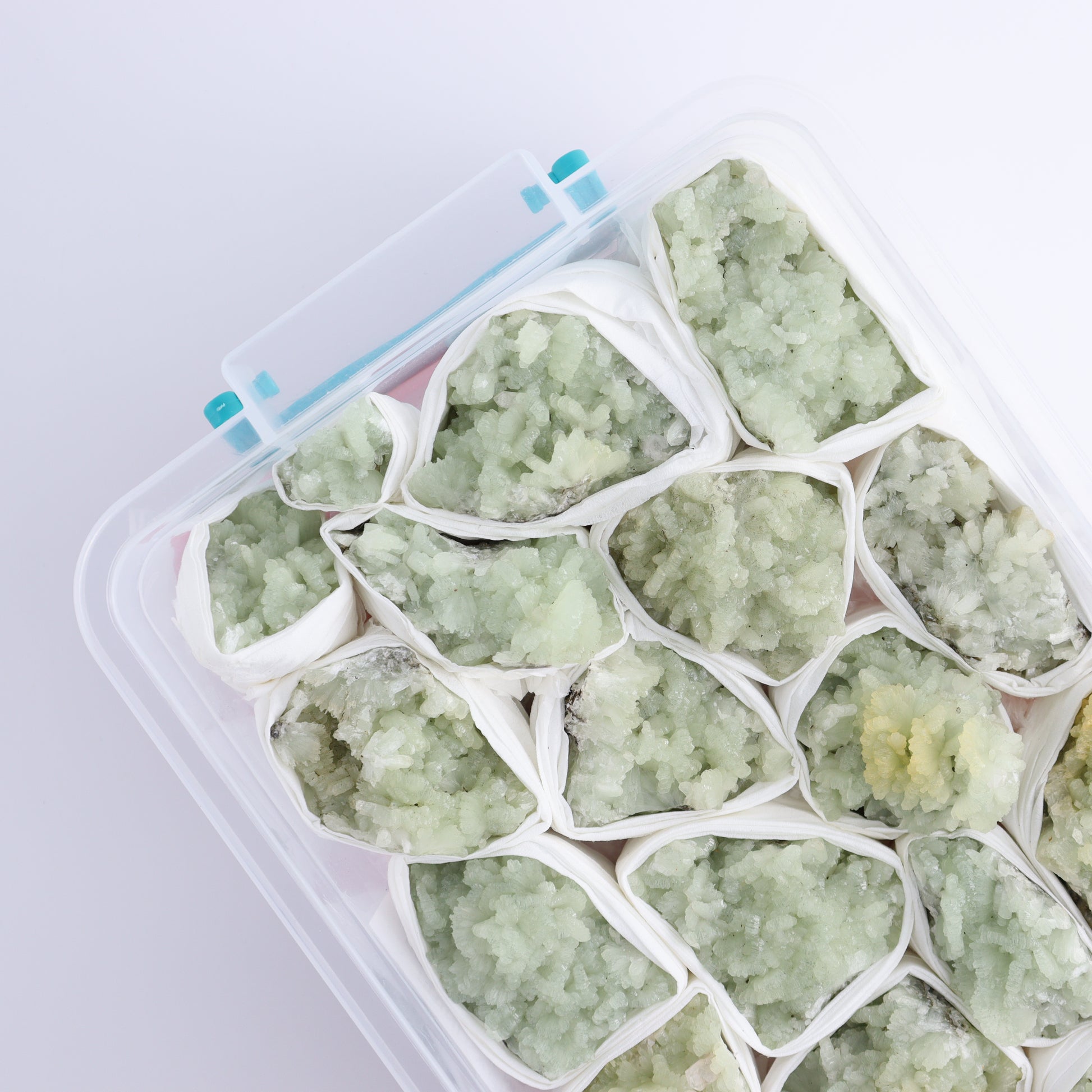 Prehnite Flat from Morocco - Expert Wholesale and Supplier of Wholesale Crystals & Bulk Gemstones, ["Clusters","Flats","Morocco","Prehnite"]