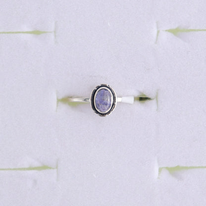 Tanzinite Rings Set of 5 (Ring Holders Not Included) - Expert Wholesale and Supplier of Wholesale Crystals & Bulk Gemstones, ["Ring","rings","sterling silver","Tanzinite"]