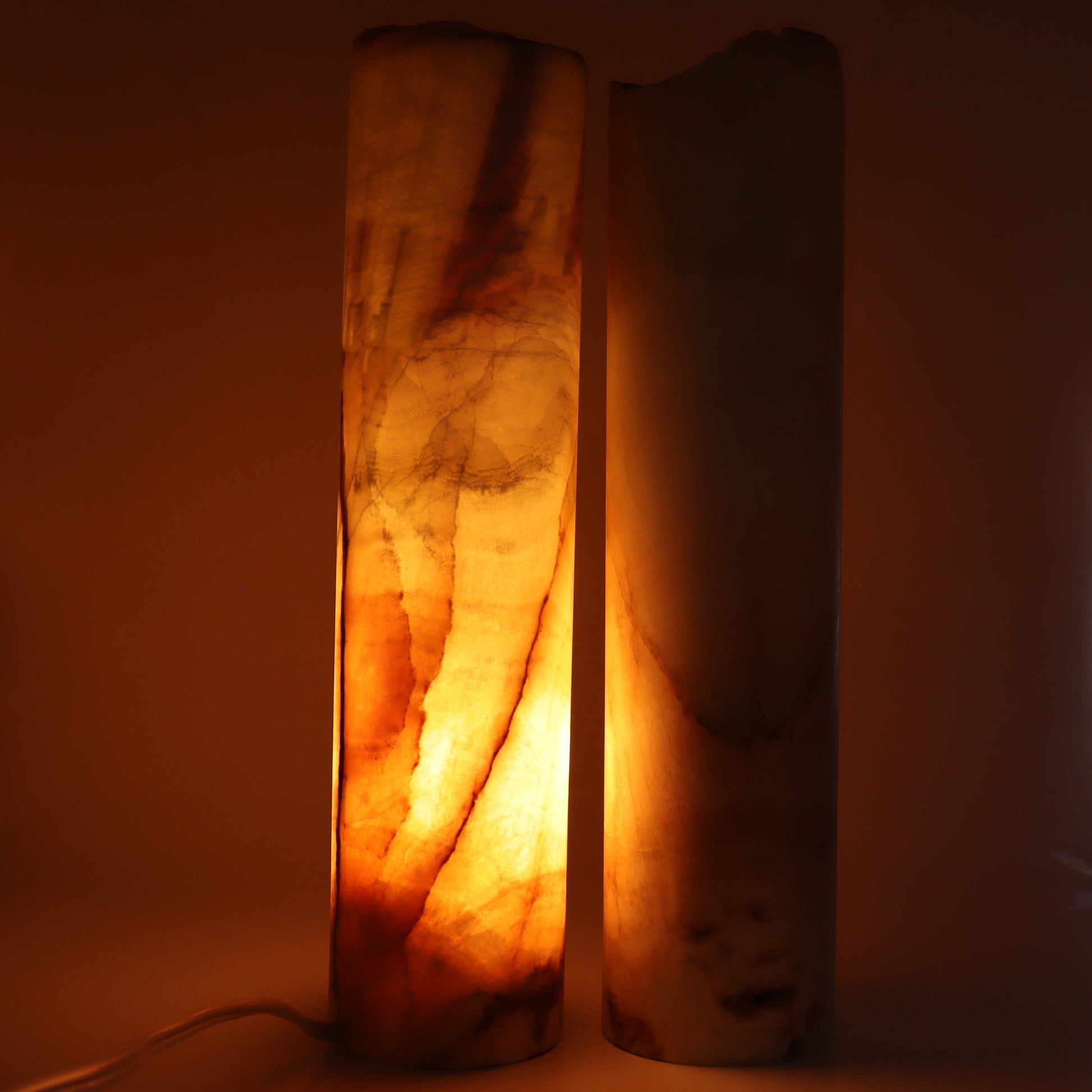 Onyx Lamps Set of 2 - Expert Wholesale and Supplier of Wholesale Crystals & Bulk Gemstones, ["Lamps","Mexico","onyx"]
