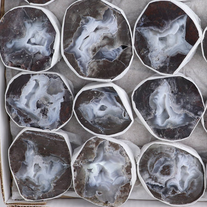 Agate Geodes Set of 16