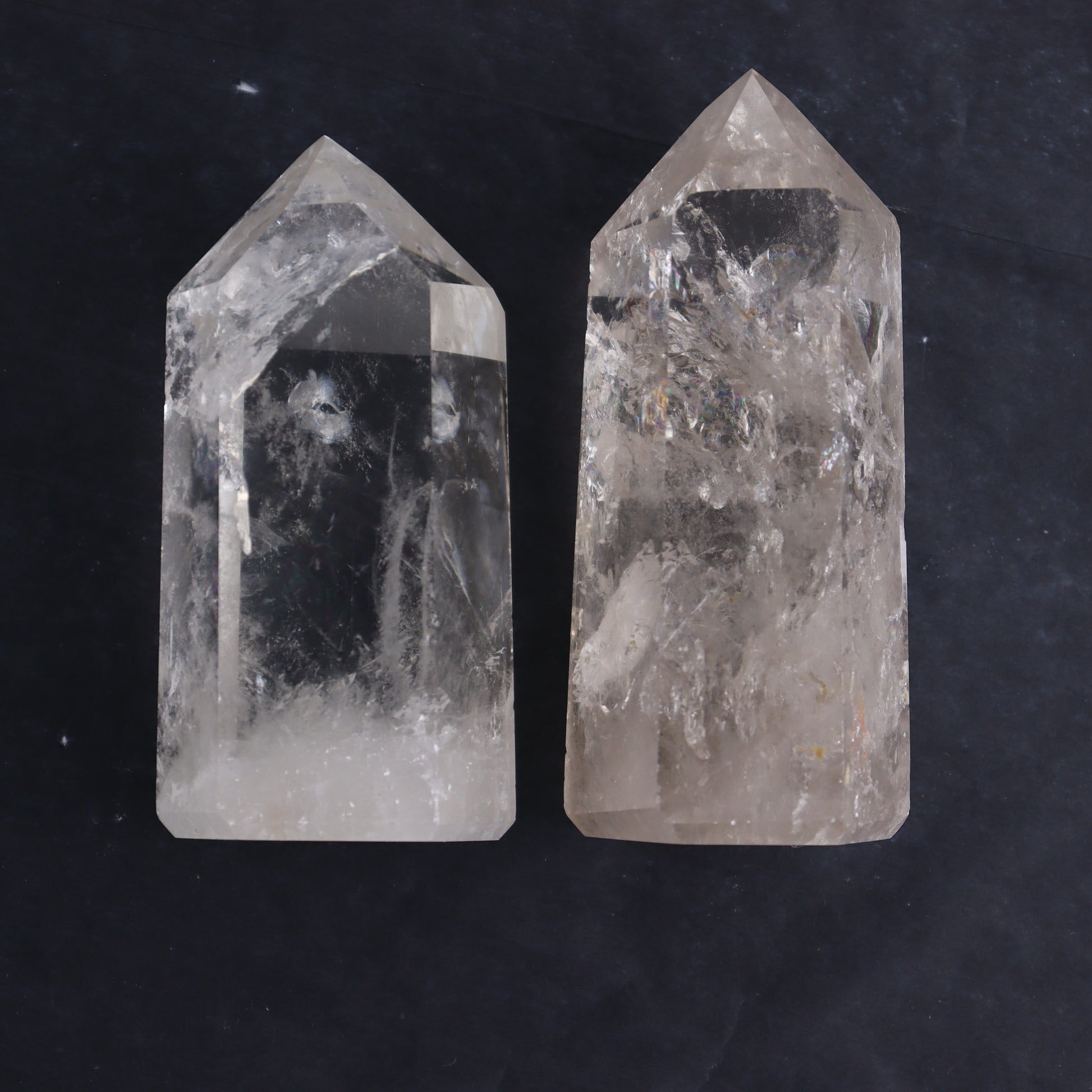 Clear Quartz Points Set of 5 - Expert Wholesale and Supplier of Wholesale Crystals & Bulk Gemstones, ["Clear Quartz","Points","Quartz","Towers"]