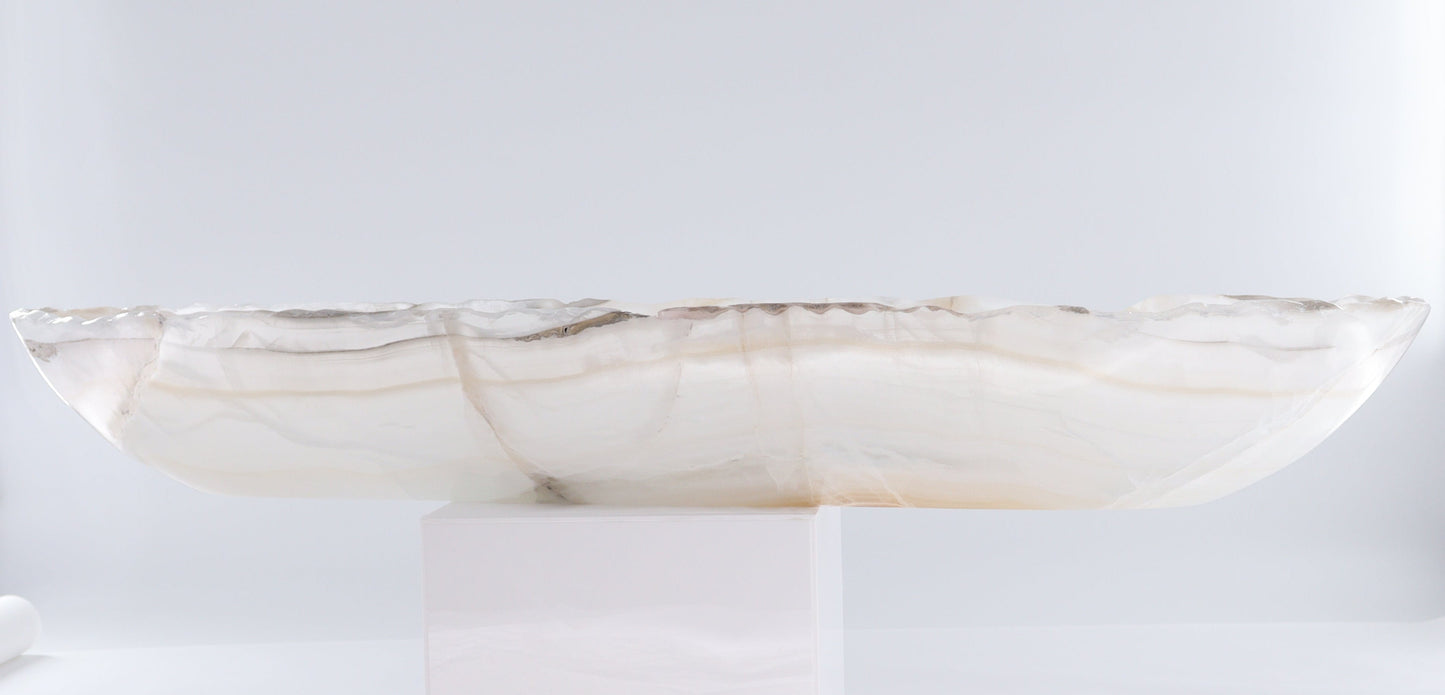 Onyx Canoe Bowl - Expert Wholesale and Supplier of Wholesale Crystals & Bulk Gemstones, ["Bowls","canoe","Mexico","onyx"]