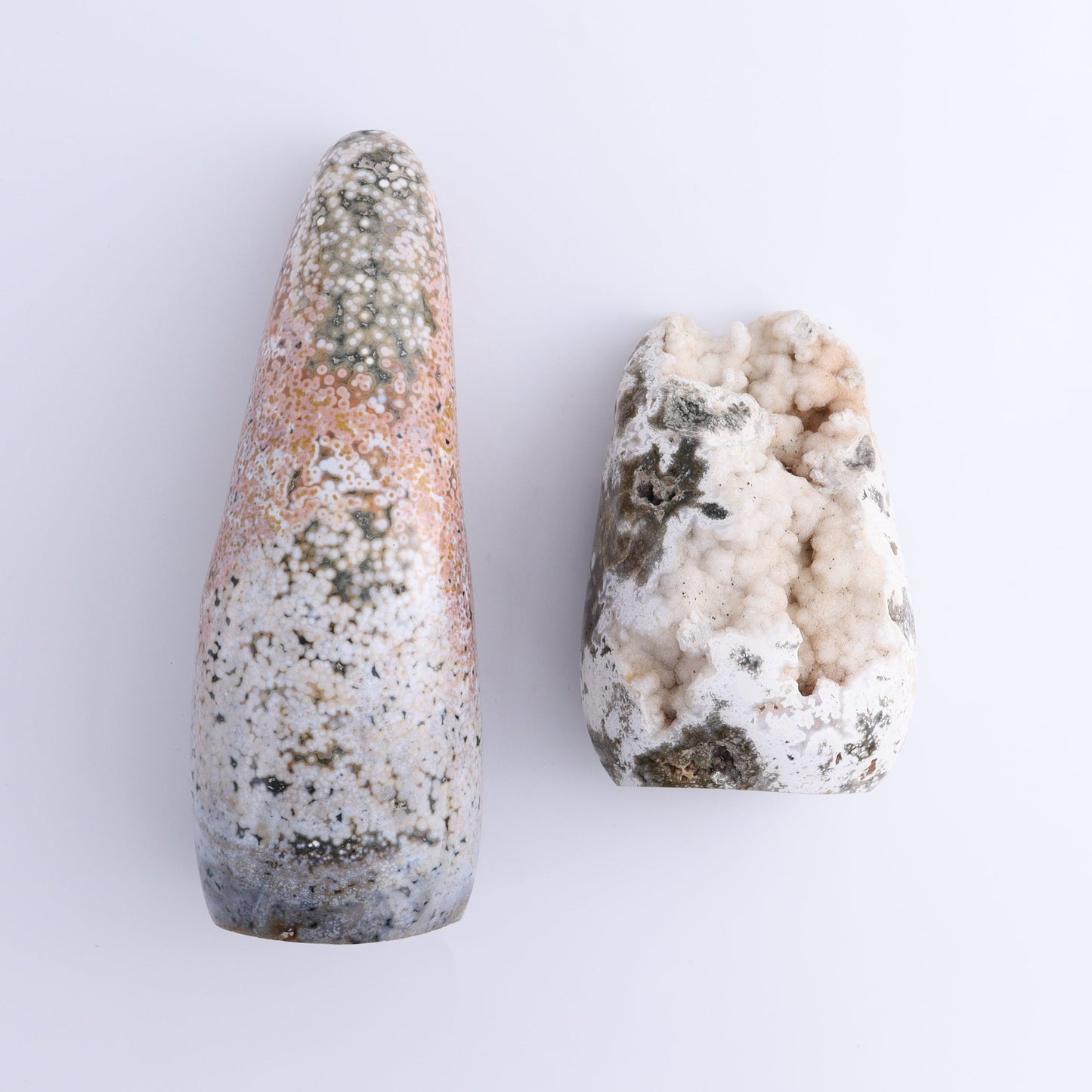 Ocean Jasper Freeform Set of 2 - Expert Wholesale and Supplier of Wholesale Crystals & Bulk Gemstones, ["Freeforms","jasper","Ocean Jasper"]
