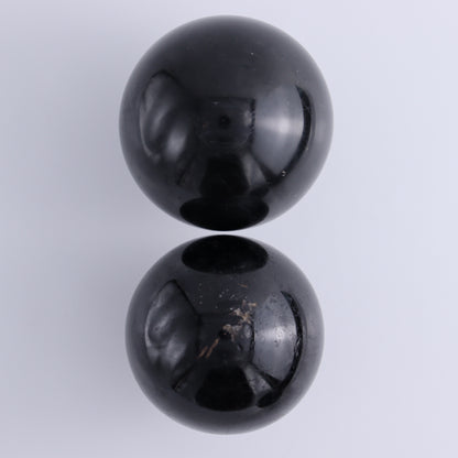 Black Tourmaline Spheres Set of 3 - Expert Wholesale and Supplier of Wholesale Crystals & Bulk Gemstones, ["Black Tourmaline","Spheres","Tourmaline"]