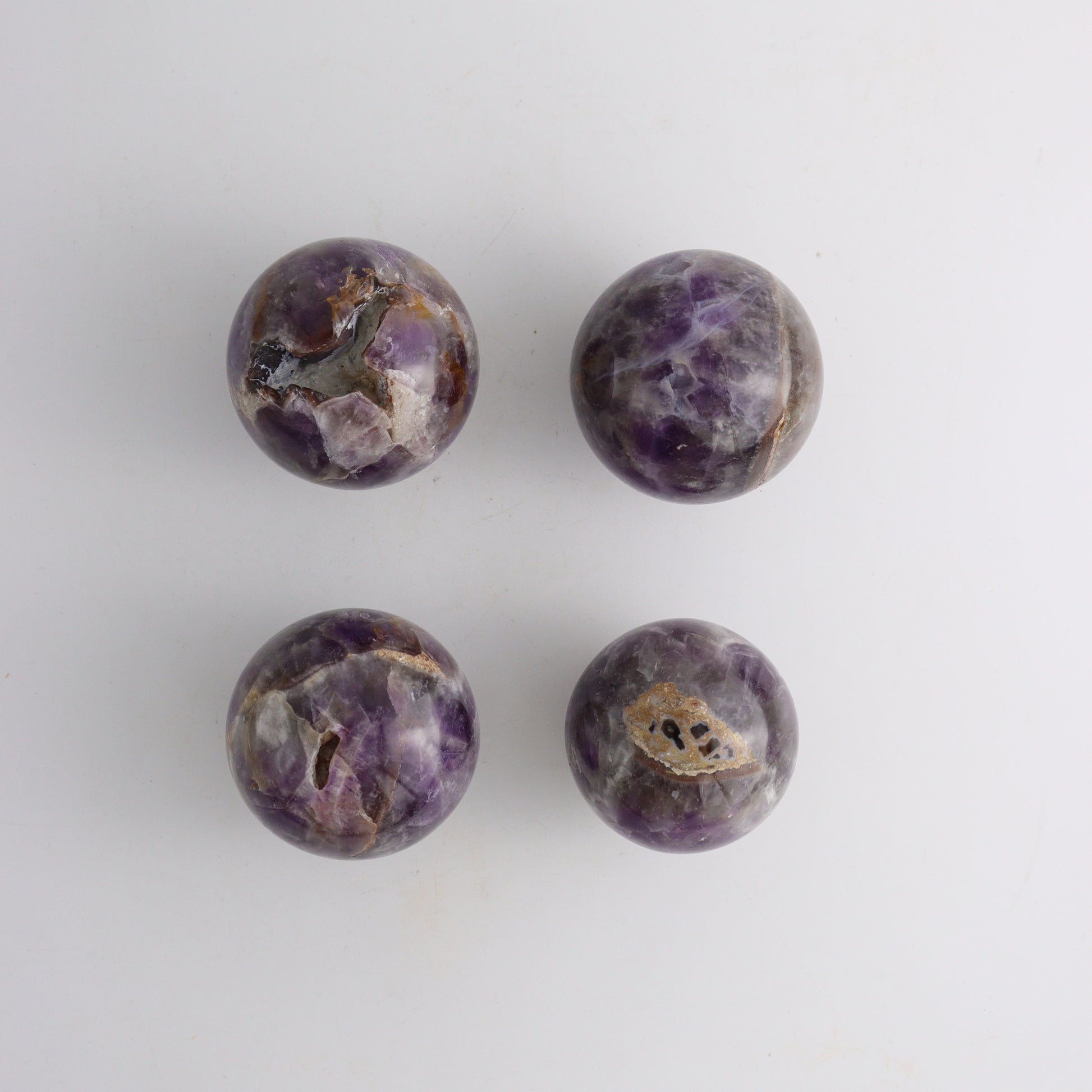 Amethyst Spheres - Expert Wholesale and Supplier of Wholesale Crystals & Bulk Gemstones, ["Amethyst","Brazil","Spheres"]