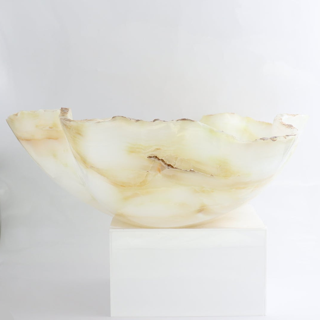 Mexican Onyx/Calcite Bowl 18"