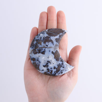 Brecciated Jasper Moons Set of 12 - Expert Wholesale and Supplier of Wholesale Crystals & Bulk Gemstones, ["Brecciated Jasper","Indonesia","moons"]