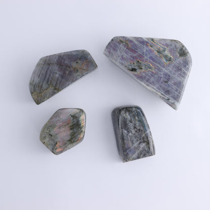 Labradorite Freeform Set of 8 - Expert Wholesale and Supplier of Wholesale Crystals & Bulk Gemstones, ["Labradorite","Madagascar","Spheres"]