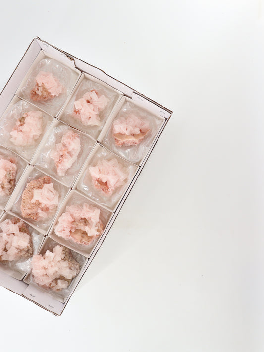 Halite Flat Set of 12 - Expert Supplier of Wholesale Crystals & Bulk Gemstones