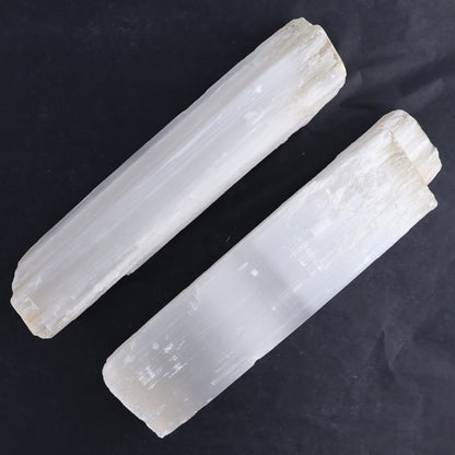 Selenite Logs Set of 2 - Expert Wholesale and Supplier of Wholesale Crystals & Bulk Gemstones, ["logs","selenite"]