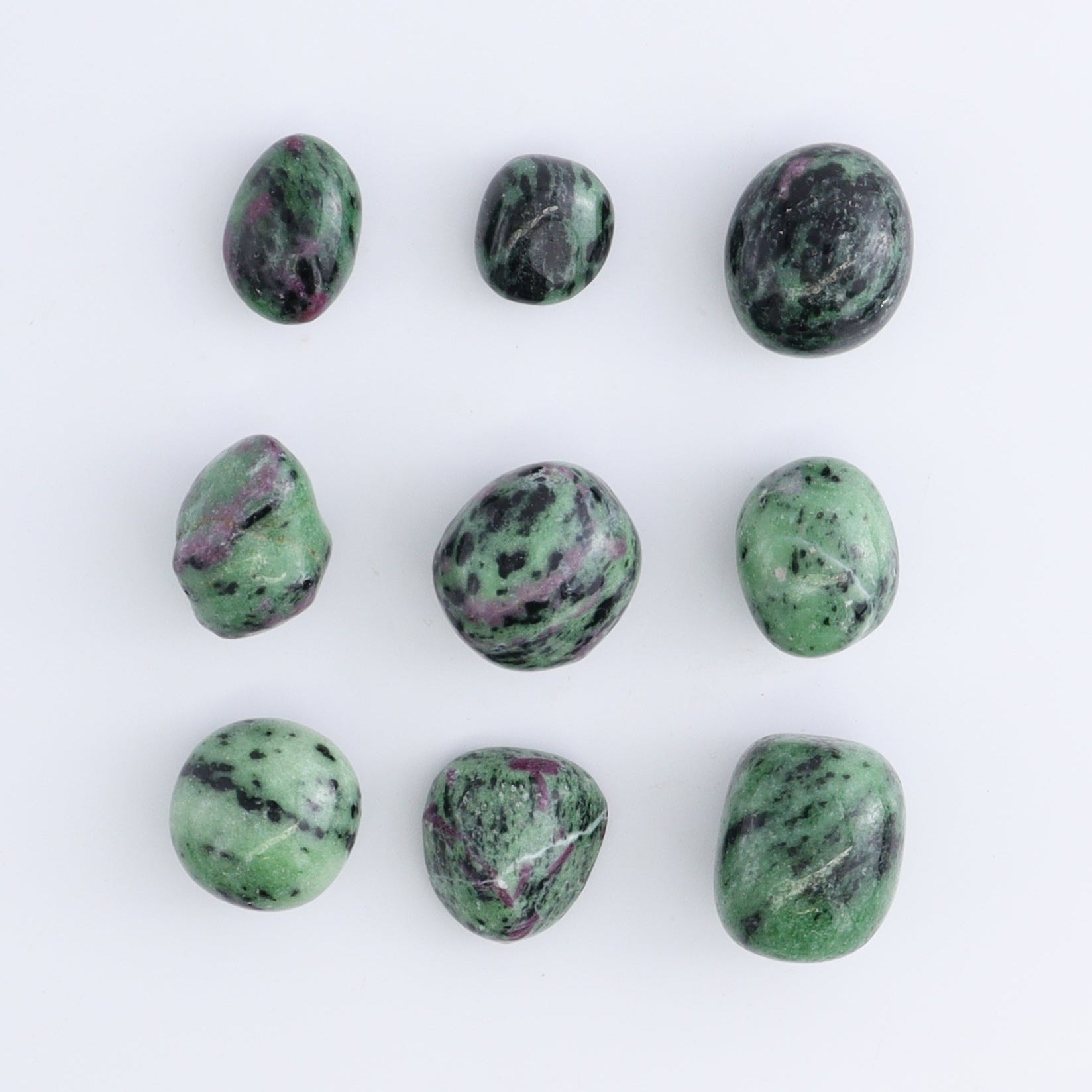 Ruby Zoisite Tumbles 1 kg Set - Expert Wholesale and Supplier of Wholesale Crystals & Bulk Gemstones, ["Ruby Zoisite","tumbles"]