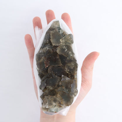 Green Fluorite Flat from Morocco
