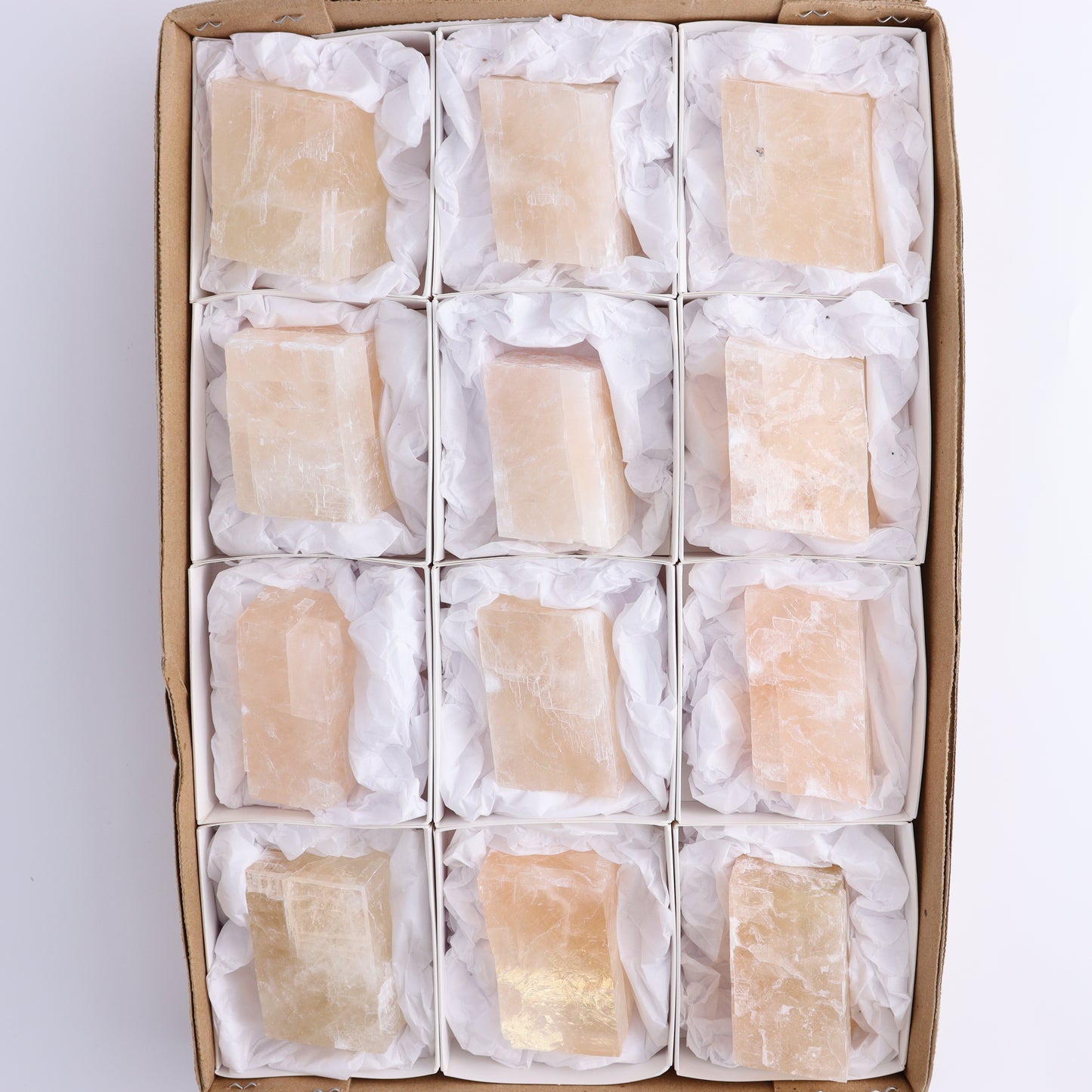 Optical Calcite Set of 12