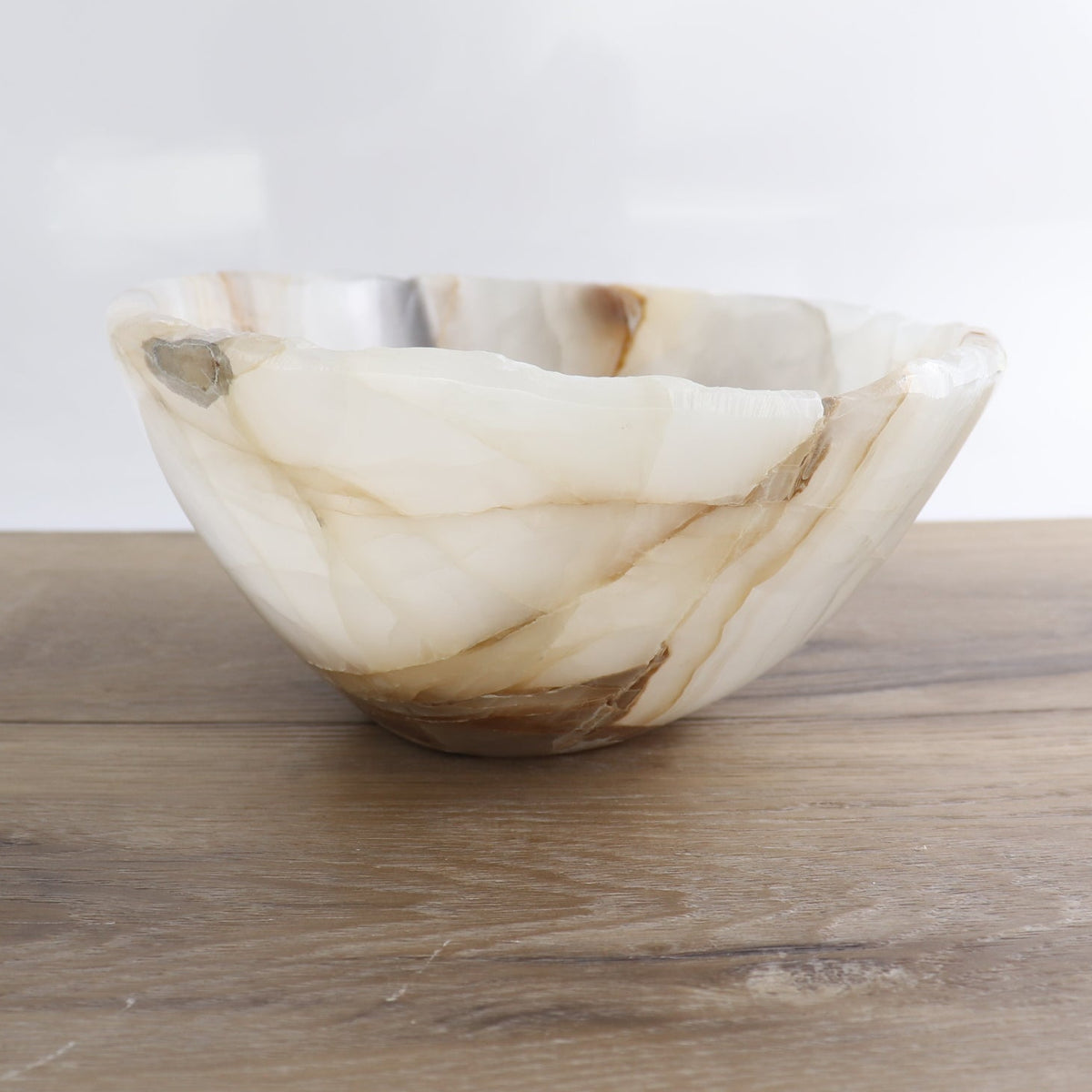Mexican Onyx/Calcite Bowl 10"